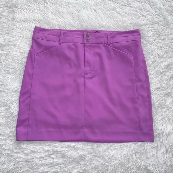 NWT Ralph Lauren Polo Golf Skirt | Purple Rose Mist - Picture 2 of 5